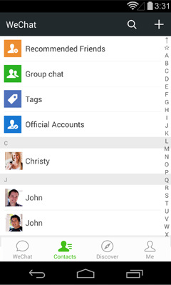 WeChat-5.4-Android-Contact-Tags