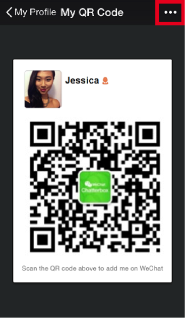 wechat qr code groupe