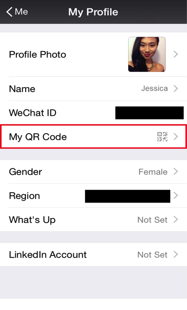 Id wechat perempuan noty
