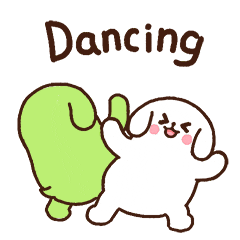 Bubble Pup Dancing